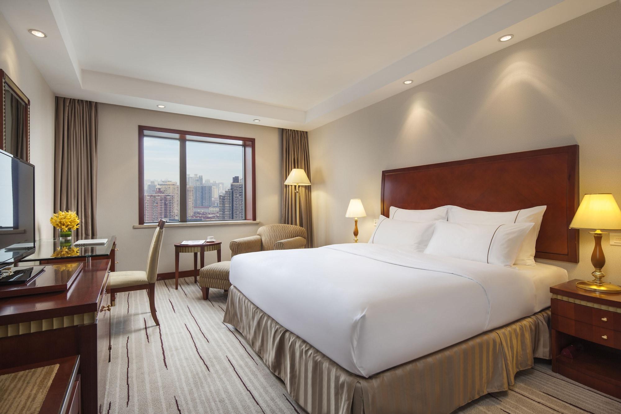 Jianguo Hotel Shanghái Exterior foto
