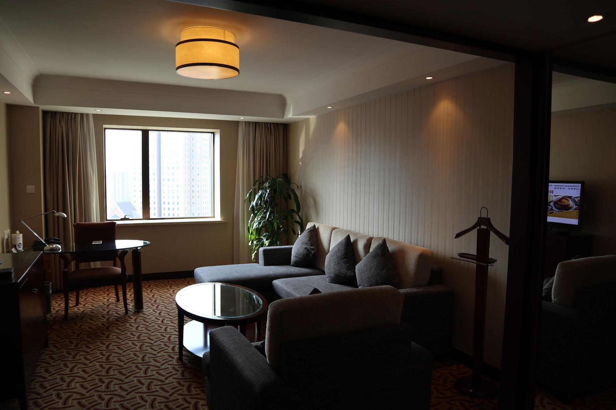 Jianguo Hotel Shanghái Exterior foto