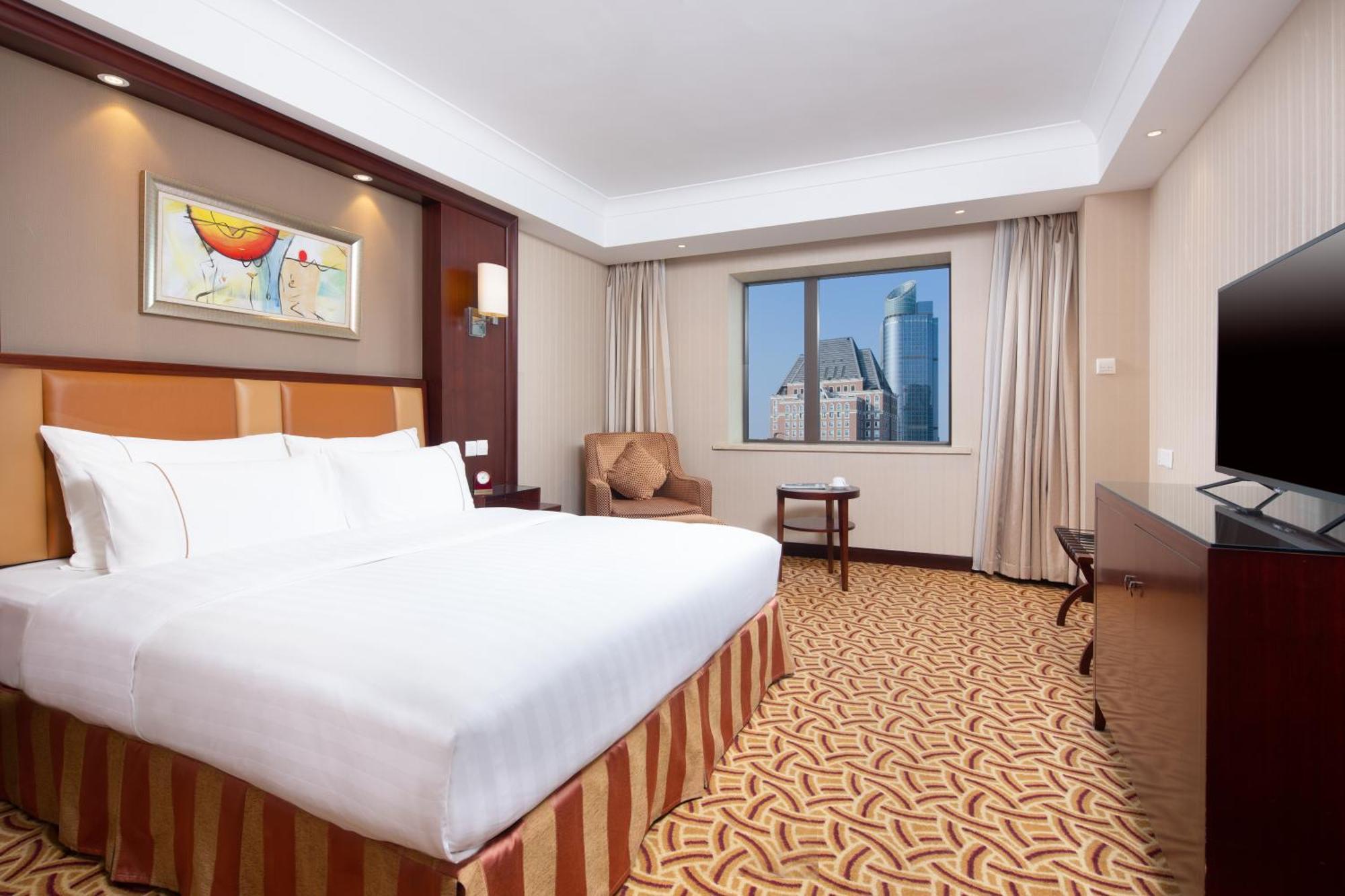 Jianguo Hotel Shanghái Exterior foto