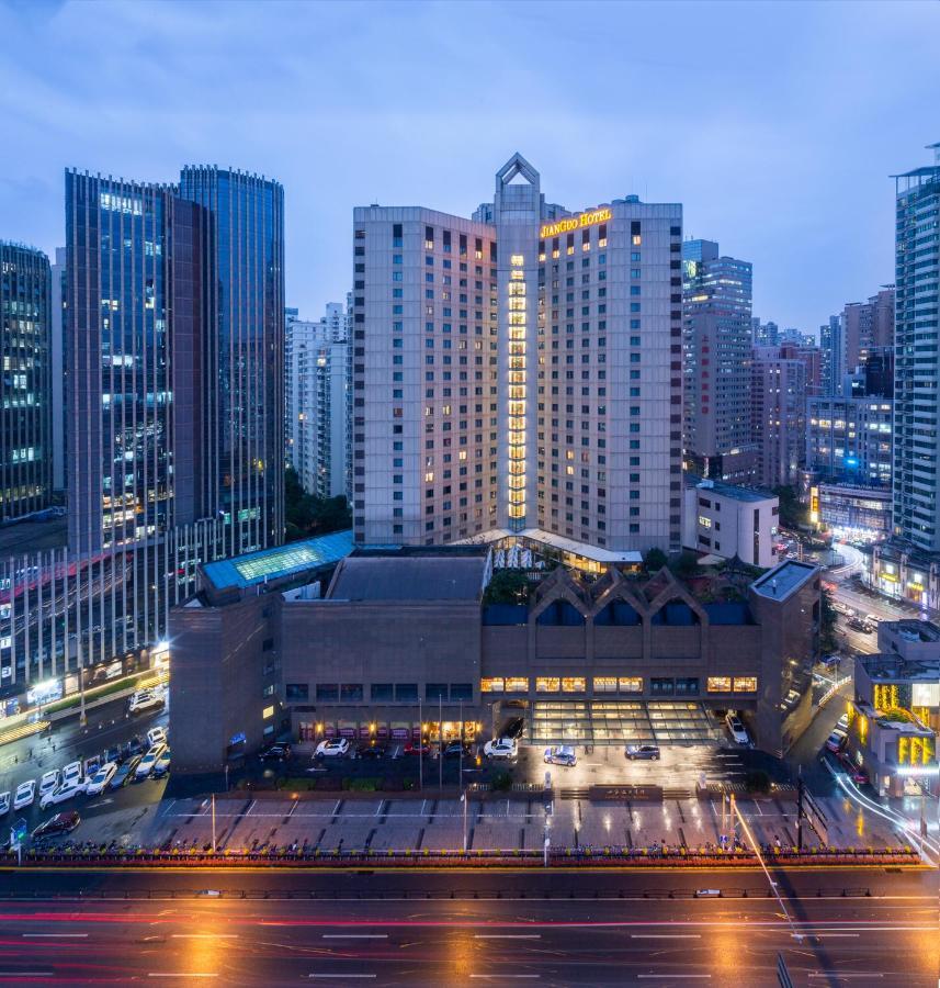 Jianguo Hotel Shanghái Exterior foto