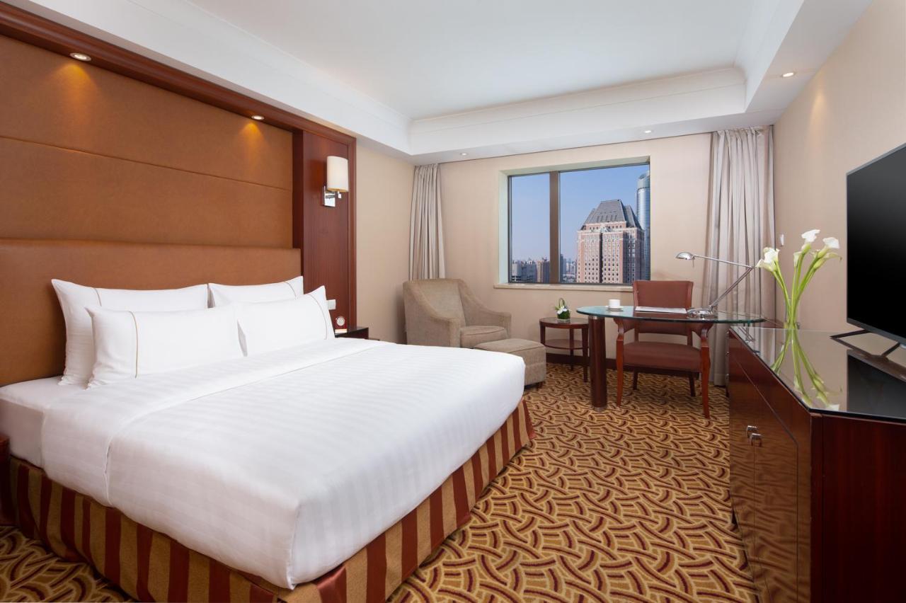 Jianguo Hotel Shanghái Exterior foto