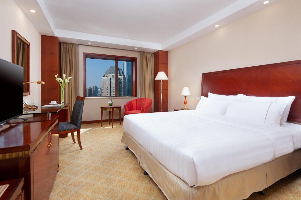 Jianguo Hotel Shanghái Exterior foto