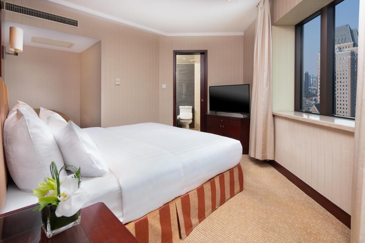 Jianguo Hotel Shanghái Exterior foto